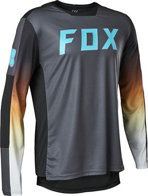 Fox Racing Defend RS Long Sleeve Jersey Park SS22 - Dark Shadow, Dark Shadow